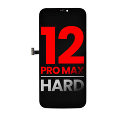 Pantalla OLED Para iPhone 12 Pro Max (Calidad Aftermarket Plus: Hard) Negro