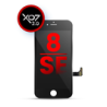Pantalla LCD Para iPhone 8 / SE (2020 / 2022) (Calidad Aftermarket Pro, XO7 / Incell) Negro