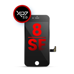 Pantalla LCD Para iPhone 8 / SE (2020 / 2022) (Calidad Aftermarket Pro, XO7 / Incell) Negro