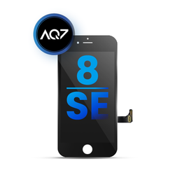 Pantalla LCD Para iPhone 8 / SE (2020 / 2022) (Calidad Aftermarket, AQ7) Negro