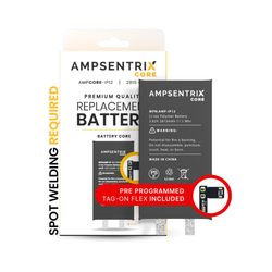Batería Para iPhone 12 / 12 Pro con Tag On (Requiere Soldadura) (AmpSentrix Core)