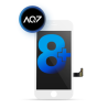 Pantalla LCD Para iPhone 8 Plus (Calidad Aftermarket, AQ7) Blanco