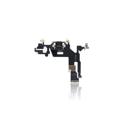 Centro De Carga Para iPhone 11 (Calidad AM Plus) (Negro)