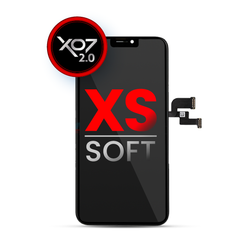 Pantalla OLED Para iPhone XS (Calidad Aftermarket Pro XO7 / Soft ) (Negro)
