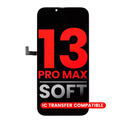Pantalla OLED Para iPhone 13 Pro Max (Calidad Aftermarket Plus: Soft) Negro