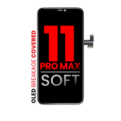 Pantalla OLED Para iPhone 11 Pro Max (Calidad Aftermarket XO7 / Soft) (Negro)