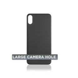 Tapa Trasera para iPhone X (Orificio de Camara Grande) (Gris Espacial)