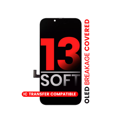 Pantalla OLED Para iPhone 13 (Calidad Aftermarket Pro: XO7 / Soft) Negro