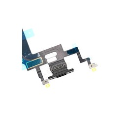 Centro De Carga Para iPhone XR (Calidad Premium) (Negro)