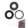 Lente de Camara Trasera Para iPhone 13 Pro / 13 Pro Max (Solo Vidrio) (Set de 3) (Paquete de 10)