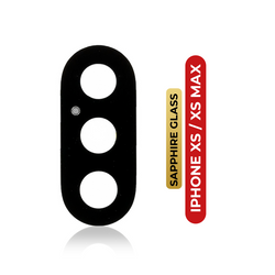 Lente de Camara Trasera Para iPhone XS / XS Max (Solo Vidrio) (Paquete de 10)