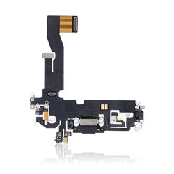 Centro De Carga Para iPhone 12 / 12 Pro (Calidad AM Plus) (Grafito)