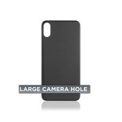 Tapa Trasera para iPhone XS (Orificio de Camara Grande) (Gris Espacial)
