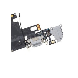 Centro De Carga Para iPhone 6 (Calidad Aftermarket) (Gris Espacial)