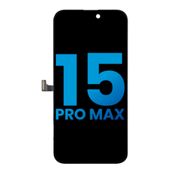 Pantalla LCD Para iPhone 15 Pro Max (Calidad Aftermarket Incell) Negro