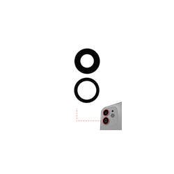 Lente de Camara Trasera Para iPhone 12 / 12 Mini (Solo Vidrio) (Paquete de 10)