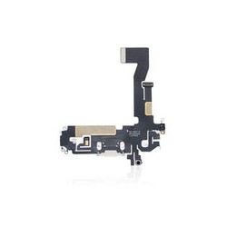 Centro De Carga Para iPhone 12 / 12 Pro (Calidad AM Plus) (Plateado)