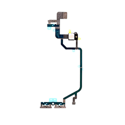 Flexible de Botones de Encendido y Volumen Con Micrófono Para iPhone XR