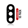 Lente de Camara Trasera Para iPhone X (Solo Vidrio) (Paquete de 10)