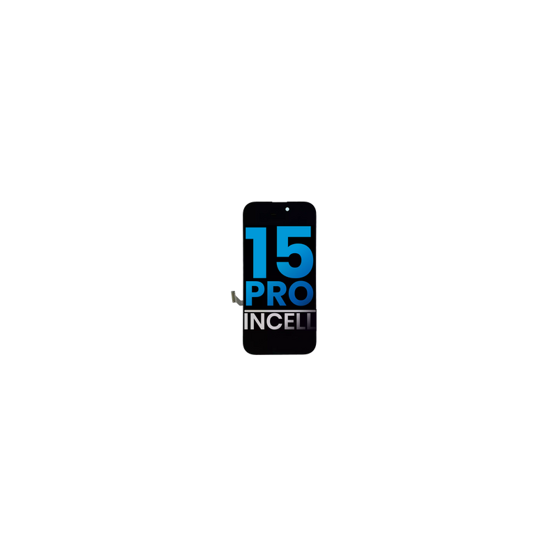 Pantalla LCD Para iPhone 15 Pro (Calidad Aftermarket Incell) Negro