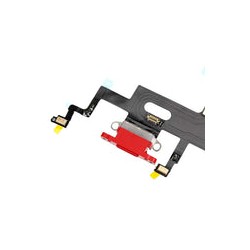 Centro De Carga Para iPhone XR (Calidad Premium) (Rojo)