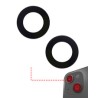 Lente de Camara Trasera Para iPhone 14 / 14 Plus / 15 / 15 Plus (Solo Vidrio) (Sete de 2 Pz) (Zafiro Real)