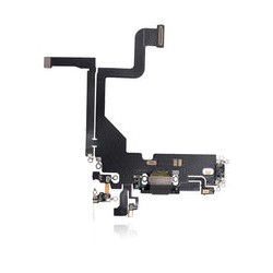 Centro De Carga Para iPhone 13 Pro (Calidad AM Plus) (Grafito)