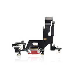 Centro De Carga Para iPhone 11 (Calidad AM Plus) (Rojo)