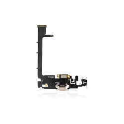 Centro De Carga Para iPhone 11 Pro Max (Calidad AM Plus) (Plateado)