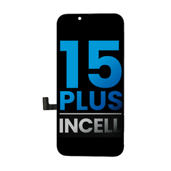Pantalla LCD Para iPhone 15 Plus (Calidad Aftermarket: AQ7 / Incell) Negro