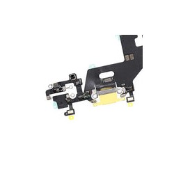 Centro De Carga Para iPhone 11 (Calidad AM Plus) (Amarillo)