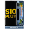Pantalla OLED Con Marco Para Samsung Galaxy S10 Plus (G975F / 2019) (Reconstruida) (Azul)