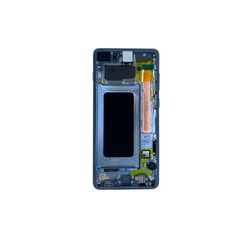 Pantalla OLED Con Marco Para Samsung Galaxy S10 Plus (G975F / 2019) (Reconstruida) (Azul)