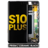 Pantalla OLED Con Marco Para Samsung Galaxy S10 Plus (G975F / 2019) (Reconstruida) (Negro)