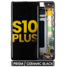 Pantalla OLED Con Marco Para Samsung Galaxy S10 Plus (G975F / 2019) (Reconstruida) (Negro)