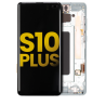 Pantalla OLED Con Marco Para Samsung Galaxy S10 Plus (G975F / 2019) (Reconstruida) (Verde)