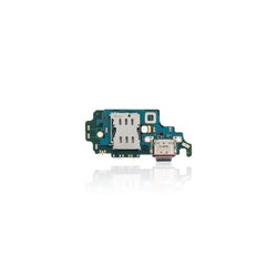 Centro de Carga con Lector de Tarjeta SIM Para Samsung Galaxy S21 Ultra 5G (G998B) (Versión Interncional)