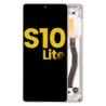 Pantalla OLED Con Marco Para Samsung Galaxy S10 Lite (G770F / 2020) (Reconstruida) (Blanco)