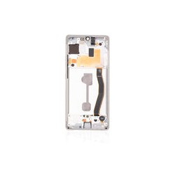 Pantalla OLED Con Marco Para Samsung Galaxy S10 Lite (G770F / 2020) (Reconstruida) (Blanco)