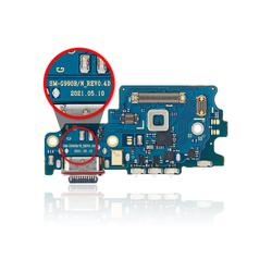 Centro de Carga con Lector de Tarjeta SIM Para Samsung Galaxy S21 FE 5G (G990B/N) (Versión Internacional)