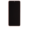 Pantalla OLED con Marco Para Samsung Galaxy S21 5G (G991 / 2021) (Reconstruida) Rosa