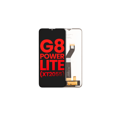 Pantalla LCD Para Motorola G8 Power Lite (XT2055 / 2020) (Negro)