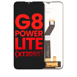 Pantalla LCD Para Motorola G8 Power Lite (XT2055 / 2020) (Negro)