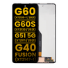 Pantalla LCD Para Motorola G60 (XT2135 / 2021) G60S (XT2133 / 2021) / G51 5G (XT2171 / 2021) / G40 Fusion (XT2147) (Negro)