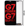 Pantalla LCD Para Motorola G7 Power (XT1955 / 2019) / G7 Supra (XT1955-5/6DL / 2019) (Versión Norte America) (157 mm) (Negro)