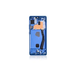 Pantalla OLED Con Marco Para Samsung Galaxy S10 Lite (G770F / 2020) (Reconstruida) (Azul)