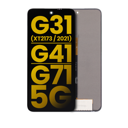 Pantalla OLED Para Motorola G31 (XT2173 / 2021) / G41 (XT2167 / 2022) / G71 5G (XT2169-1 / 2022) (Reconstruida) (Negro)