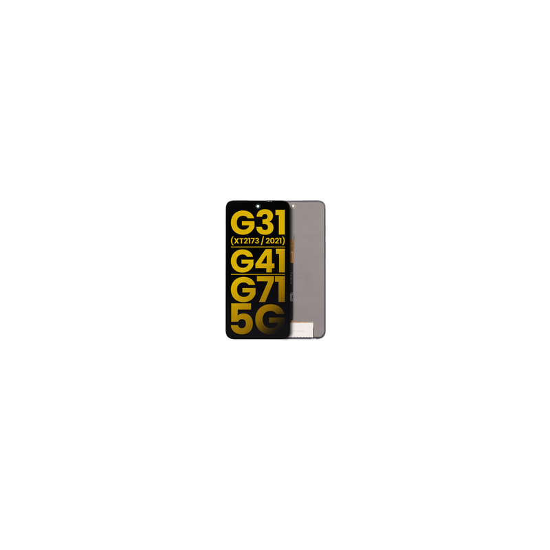 Pantalla OLED Para Motorola G31 (XT2173 / 2021) / G41 (XT2167 / 2022) / G71 5G (XT2169-1 / 2022) (Reconstruida) (Negro)