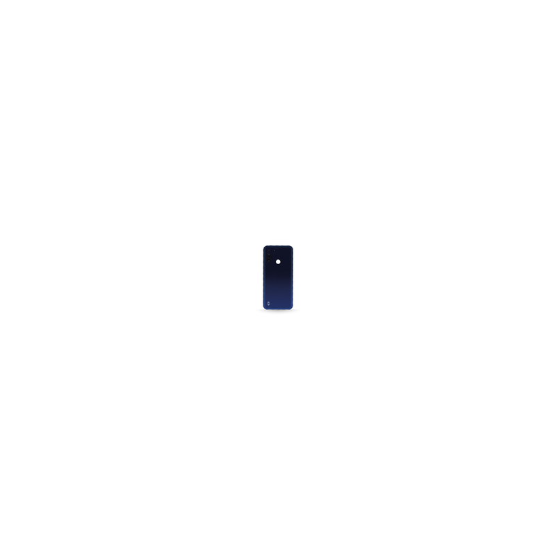 Tapa Trasera Para Motorola Moto G8 Power Lite (Azul)