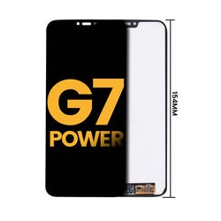 Pantalla LCD Para Motorola G7 Power (XT1955 / 2019) (Versión Internacional ) (154 mm) (Reconstruida) (Negro)